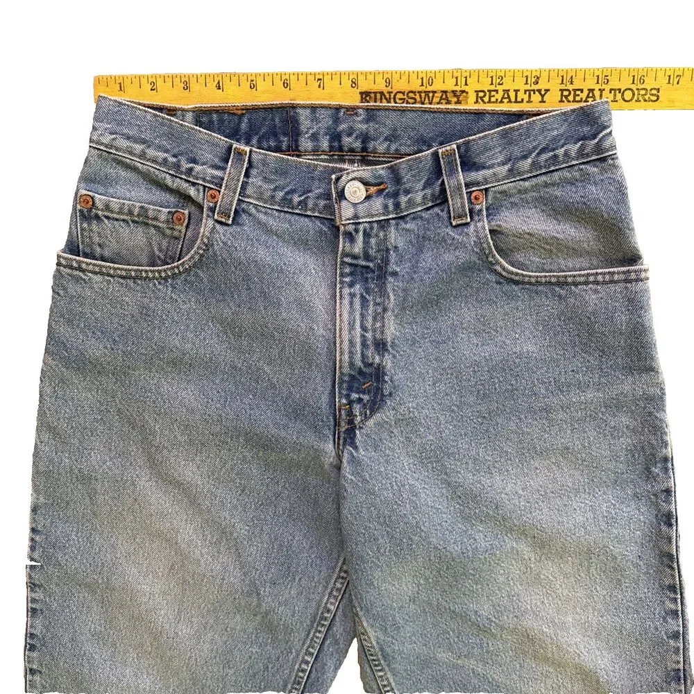 VTG Y2k Levi's 560 Jeans Mens Size 30x30 Blue Loose Fit Tapered Leg Denim Skater